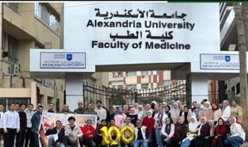 كلية الطب جامعة الإسكندرية تنظم قافلة طبية متكاملة لخدمة أهالي الظاهرية