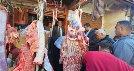 ضبط 209 أطنان لحوم غير صالحة وتحرير 1003 محاضر خلال يناير بمحافظات مختلفة