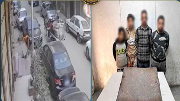 ضبط عصابة سرقة أغطية الصرف الصحي بأسيوط