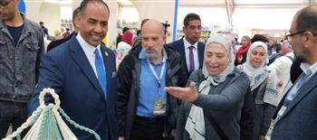   خالد أبو الليل يتفقد جناحي سور الأزبكية والطفل بمعرض القاهرة الدولي للكتاب