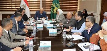 محافظ القليوبية يجتمع بصندوق التنمية الحضرية لتذليل المعوقات أمام مشروع تطوير عواصم المدن