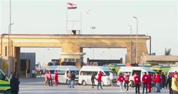   تحرك دفعة جديدة من الفلسطينيين العائدين إلى قطاع غزة عبر معبر رفح