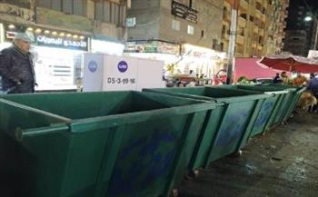   محافظة الإسكندرية توزع 55 حاوية مخلفات في المناطق الأكثر احتياجا 