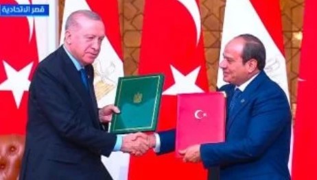 الرئيس السيسي وأردوغان يشهدان توقيع اتفاقيات ومذكرات تفاهم