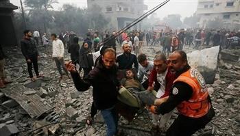   ارتفاع حصيلة الشهداء الفلسطينيين جراء الغارات الإسرائيلية في قطاع غزة