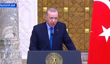   أردوغان يشيد بتعاون مصر في إيصال المساعدات لـ غزة ويؤكد رفض الانتهاكات الإسرائيلية