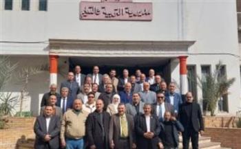   "​تعليم الشرقية" يعقد اجتماعا لمناقشة بداية الفصل الدراسي الثاني