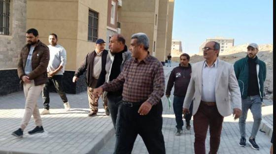 جبر يتفقد روضة العبور  ويشدد على الالتزام بجودة التنفيذ