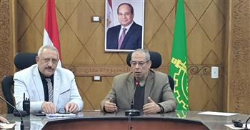   مدير تعليم القليوبية يجتمع بمسئولي الأمن : سلامة أبناءنا خط أحمر