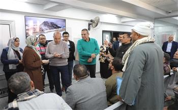   محافظ المنيا يستعرض منظومة تقنين الأراضي وخطوات التقديم الإلكتروني
