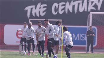   الأهلي يختتم تدريباته في التتش قبل السفر إلى الجزائر