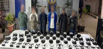   ضبط 46 طائرة "درون" بدون تصاريح بالقاهرة