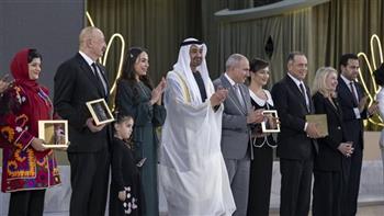   رئيس دولة الإمارات يشهد مراسم الاحتفاء بالمكرمين بـ"جائزة زايد للأخوة الإنسانية" لعام 2026