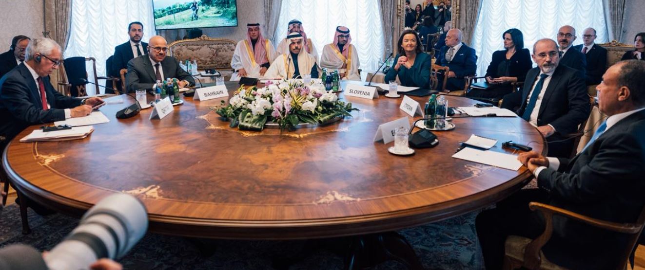 "عبد العاطي" يؤكد من سلوفينيا: دعم كامل لحقوق الفلسطينيين ووقف حرب غزة