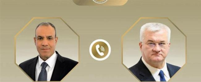وزير الخارجية يبحث مع نظيره الأوكراني العلاقات الثنائية وتطورات الأزمة الاوكرانية