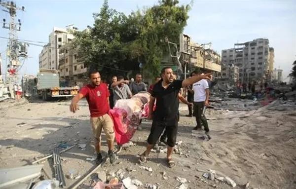 شهيدان شمال قطاع غزة وجيش الاحتلال الإسرائيلي ينسف مربعات سكنية