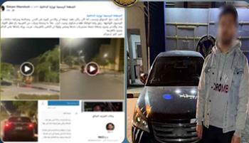   كشف حقيقة فيديو احتجاز سيدة داخل سيارة نقل ذكي وضبط المتهم