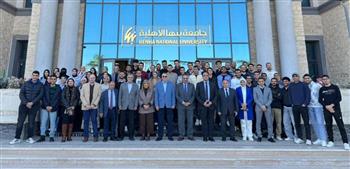   ختام المعسكر التدريبي لمنتدى الابتكار وريادة الأعمال بجامعة بنها الأهلية