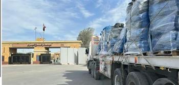   استئناف إدخال مساعدات قافلة زاد العزة الـ133 إلى غزة