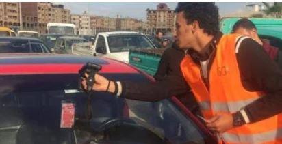 تحرير 836 مخالفة عدم تركيب الملصق الإلكتروني خلال 24 ساعة