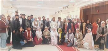 انطلاق فعاليات الملتقى الثاني للفنون التشكيلية بقصر الإبداع