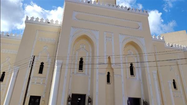 الأوقاف: زخارف مدخل المسجد العباسي بشبين الكوم أصلية ولم يطرأ عليها تغيير