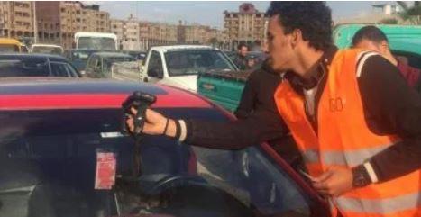 تحرير 855 مخالفة عدم تركيب الملصق الإلكتروني خلال 24 ساعة