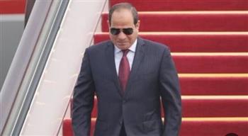  الرئيس السيسى يشاهد أحدث الطائرات المنضمة إلى أسطول مصر للطيران