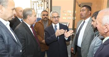   محافظ بني سويف يتفقد المركز التكنولوجي بإهناسيا 