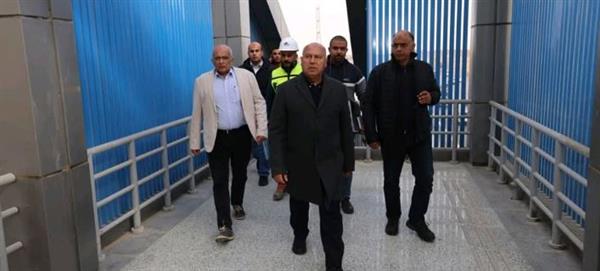 وزير النقل يتفقد التشطيبات النهائية وجاهزية  المرحلة الثانية من مشروع الاتوبيس الترددي السريع BRT
