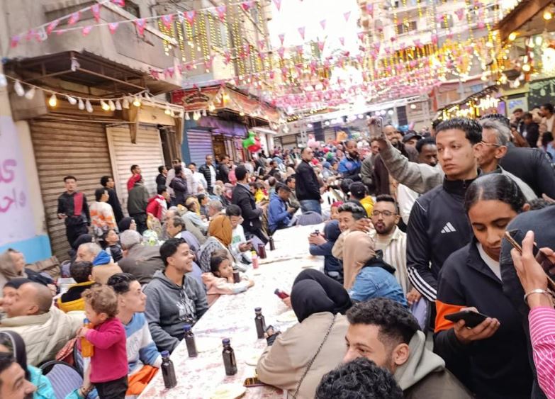 للسنة الخامسة بعد افطار المطرية .. العلواية بالإسكندرية تسطر ملحمة وطنية جديدة