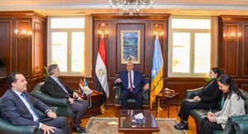 محافظ الإسكندرية يبحث مع قنصل عام اليونان  سبل تعزيز التعاون المشترك بين الجانبين