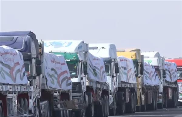 "زاد العزة" الـ154.. الهلال الأحمر المصري يدفع بمساعدات لدعم الأشقاء الفلسطينيين