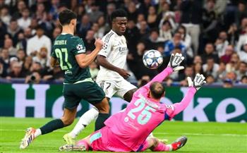   فينيسيوس جونيور يقود تشكيل ريال مدريد بدوري الأبطال
