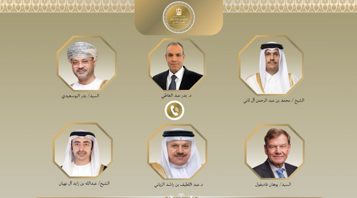 وزير الخارجية يبحث مع نظرائه في 5 دول تداعيات التصعيد العسكري بالمنطقة