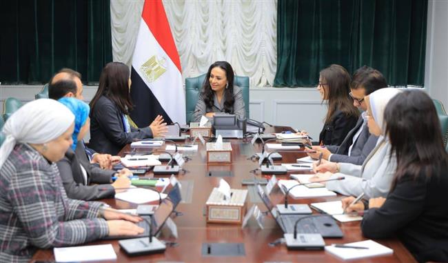 وزيرة التضامن تلتقي الممثلة المقيمة لبرنامج الأمم المتحدة الإنمائي في مصر