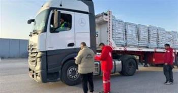   الهلال الأحمر المصري يدفع قافلة "زاد العزة" 155 بحمولة 2,700 طن لدعم غزة