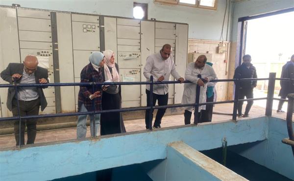 القليوبية .. جولات ميدانية لمتابعة جودة مياه الشرب بقرى مركز قليوب و باسوس بالقناطر الخيرية