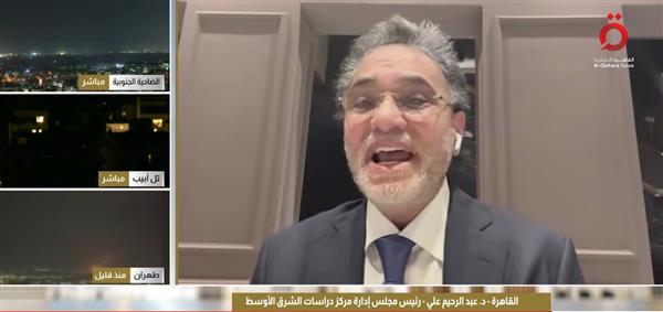 عبد الرحيم علي: تهديد المرشد الإيراني بإغلاق مضيق هرمز يهدف إلى إشعال أزمة اقتصادية عالمية