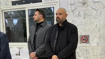   نجوم الغناء والموسيقى في عزاء والد الشاعر خالد تاج الدين 