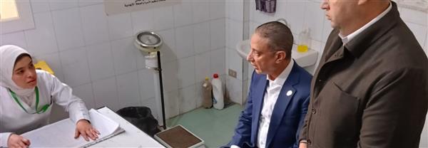 محافظ الجيزة يعزز الكادر الطبي بوحدة ناهيا
