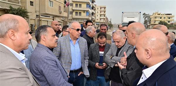 وزير الري يتفقد تغطية مصرف بلبيس وتأهيل مركز الطوارئ بالشرقية
