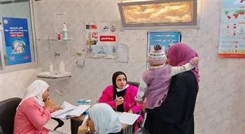   قافلة طبية مجانية بوحدة الجرف الصحية بالقصير توقع الكشف على 56 حالة