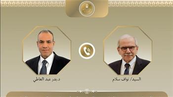 وزير الخارجية يجدد إدانة مصر الكاملة ورفضها المساس بسيادة لبنان ووحدة وسلامة أراضيه
