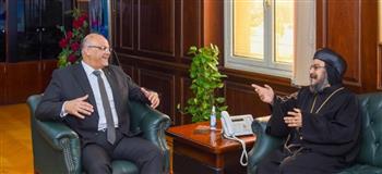   محافظ الإسكندرية يستقبل وفد الكنيسة القبطية الأرثوذكسية