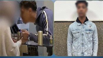   ضبط شخص اعتدى بالضرب على فتاة داخل محل تجاري بالجيزة