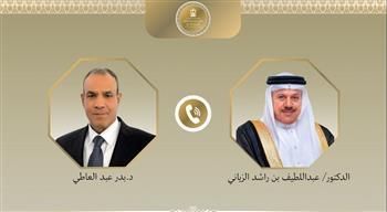 وزير الخارجية يبحث مع نظيره البحريني سبل احتواء التصعيد الإقليمي الراهن