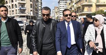  محافظ بورسعيد يتفقد أعمال الرصف بشارع 15 سبتمبر ببورفؤاد