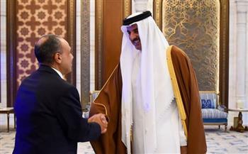 وزير الخارجية يبحث مع أمير قطر تفعيل معاهدة الدفاع المشترك لتعزيز الأمن القومي العربي