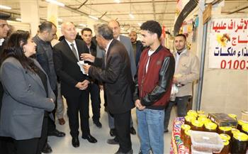   محافظ القاهرة يتفقد معرض أهلا بالعيد بمجمع السوق الحضاري بالحي العاشر